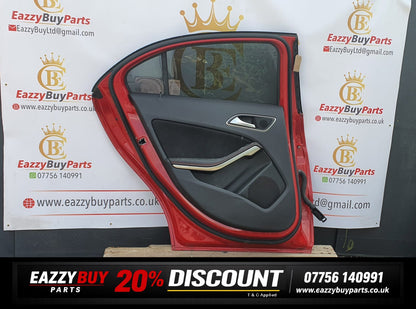 mercedes benz A200 2013–2018 NSR door red