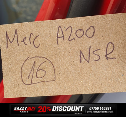 mercedes benz A200 2013–2018 NSR door red