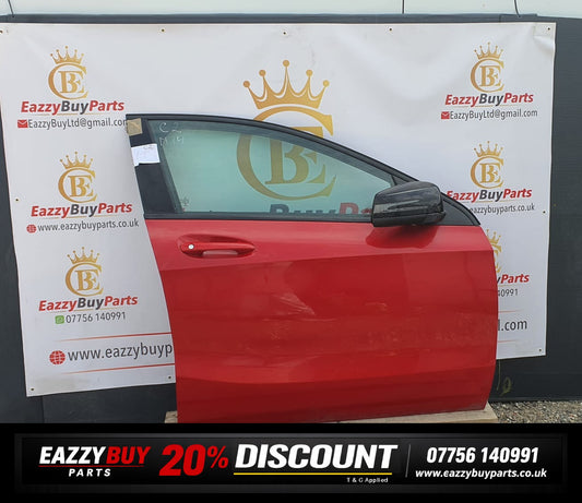 mercedes benz OSF door red