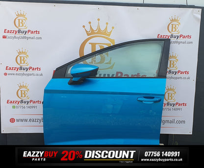 seat leon NSF door blue