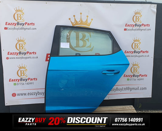 seat leon NSR door blue