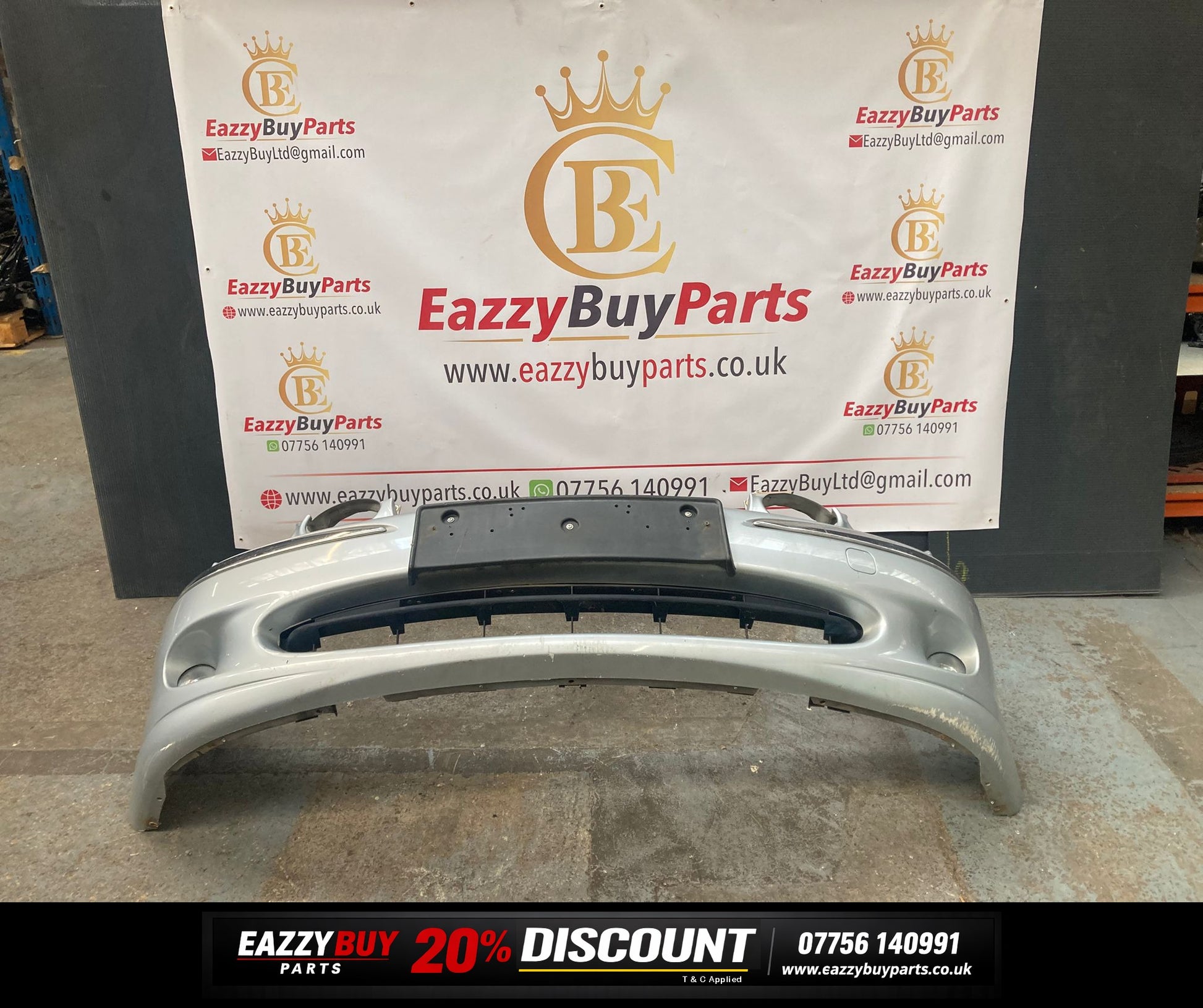 Jaguar X-Type X400  2001-2007 Front Bumper Slight damage 4x4317c831