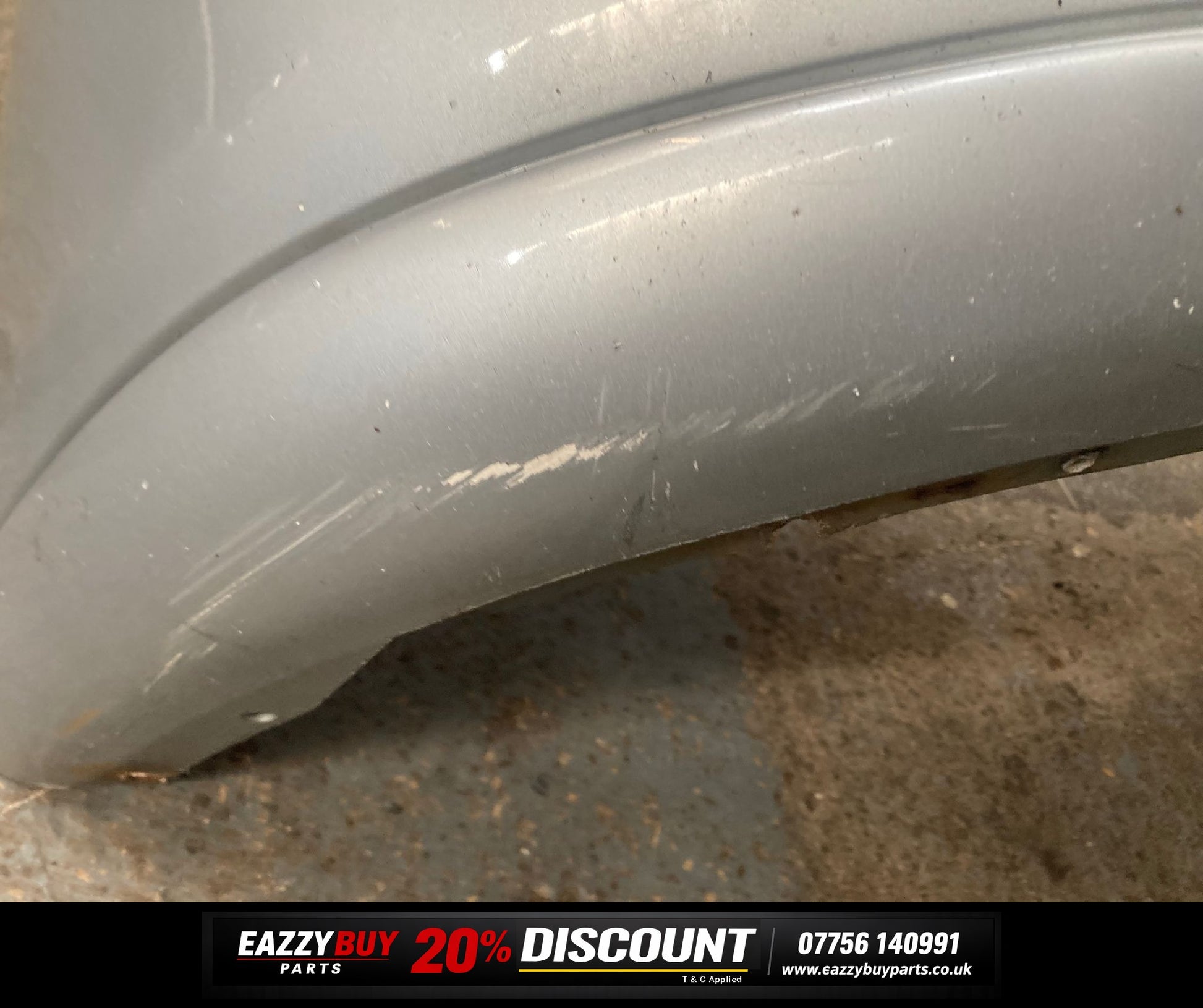 Jaguar X-Type X400  2001-2007 Front Bumper Slight damage 4x4317c831