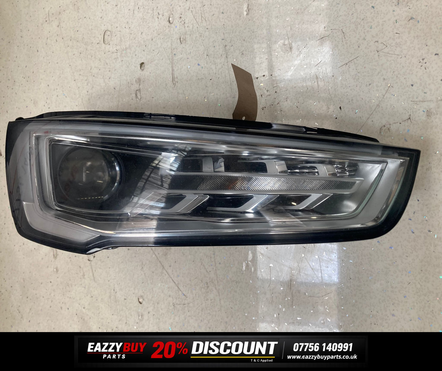 Audi A1 Facelift S Line Driver Side 2015-2018 Right Headlight 8xa941006a