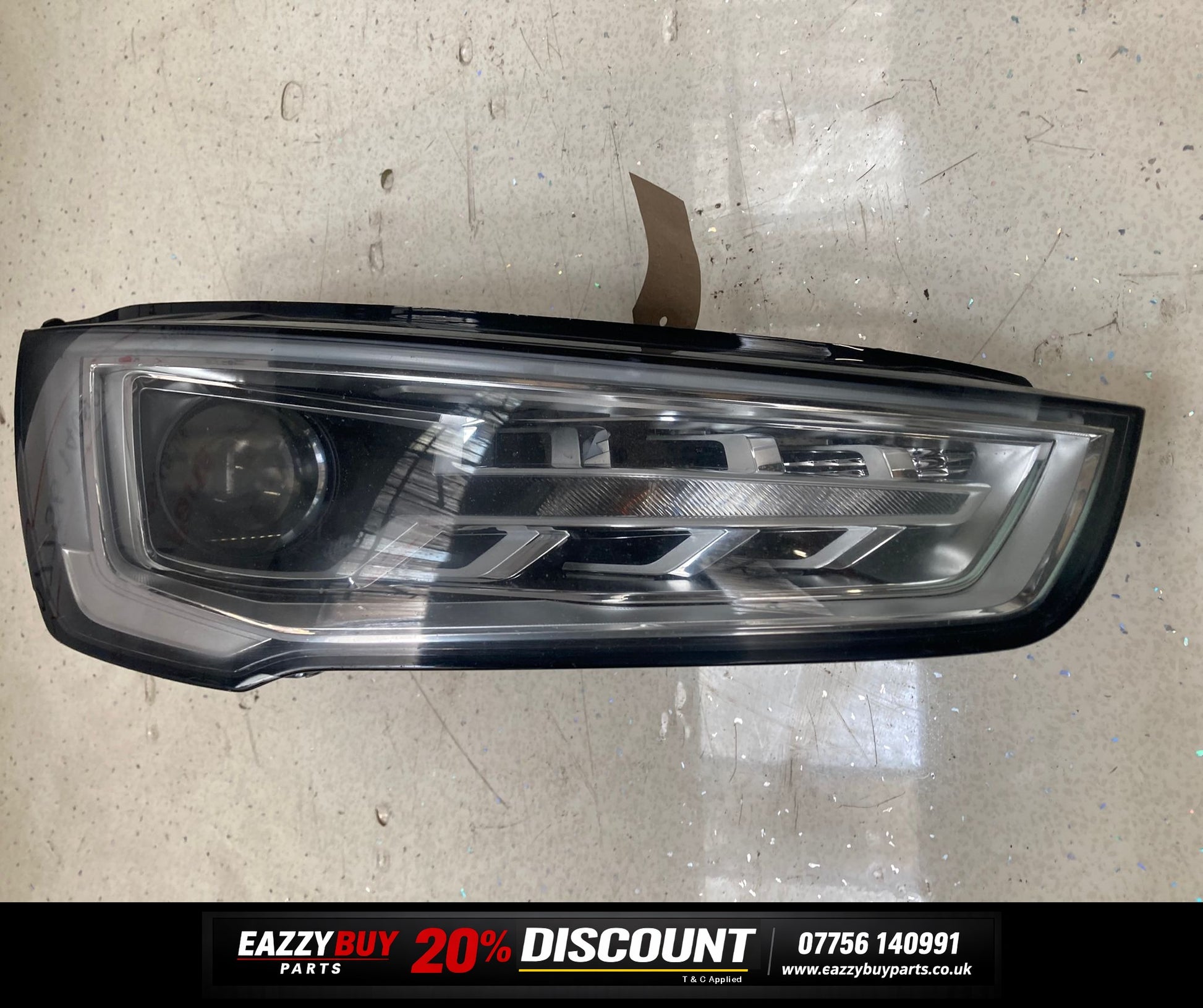 Audi A1 Facelift S Line Driver Side 2015-2018 Right Headlight 8xa941006a