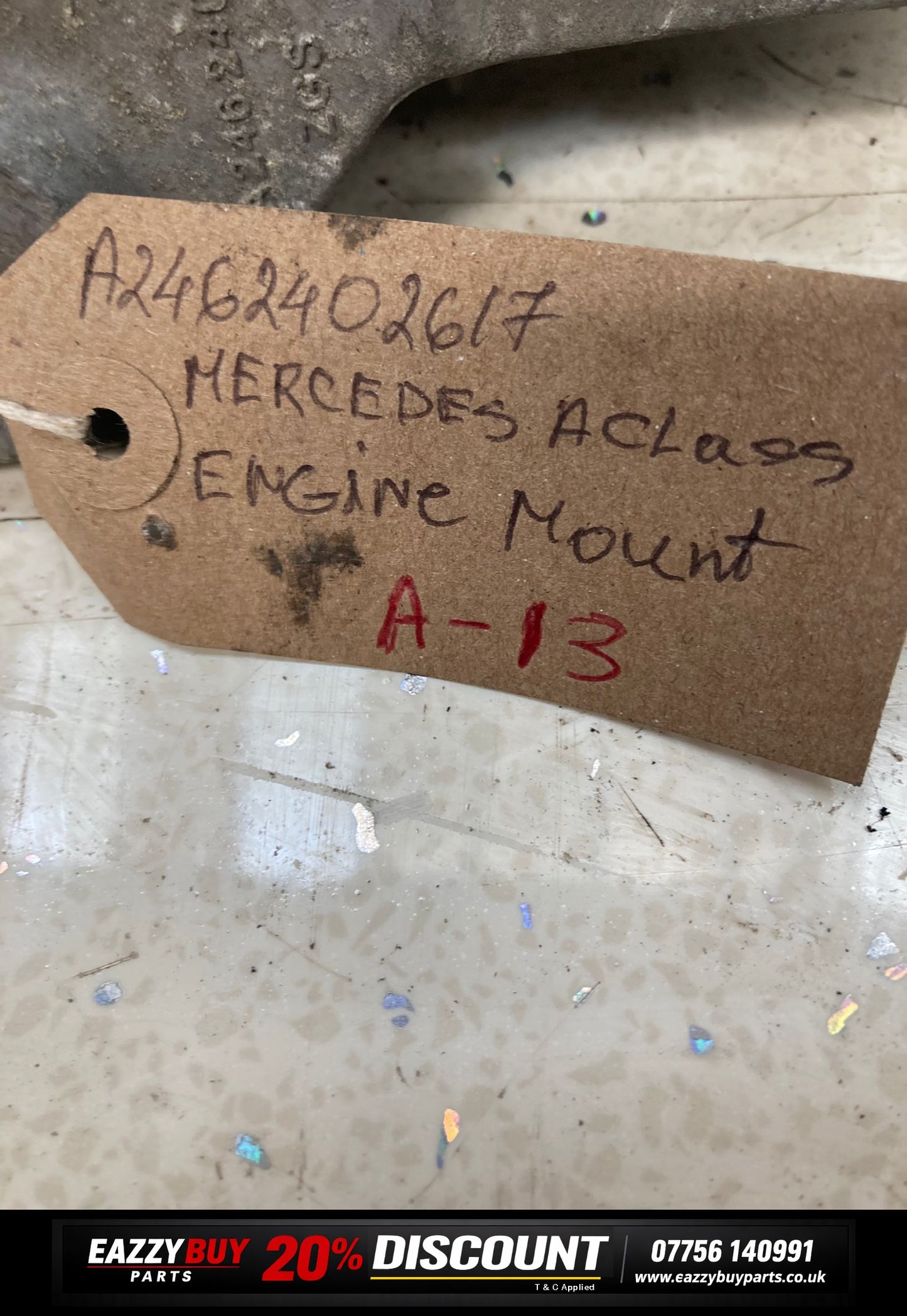 Mercedes A Class W176 2012-2018 Engine Mount Right Driver Side A2462402617