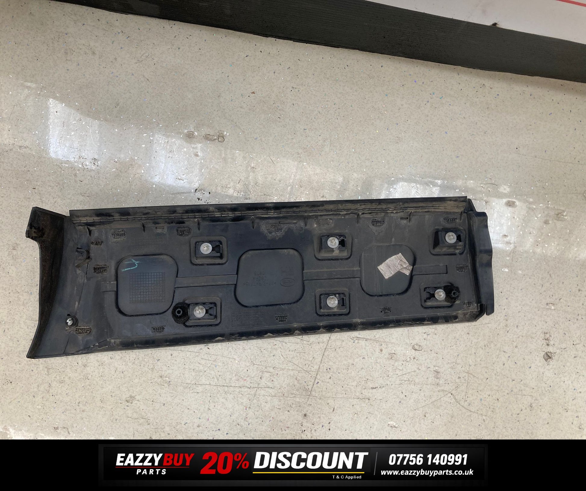 Land Rover Range Rover Evoque L538 Driver Side 12-18 Rear Right Door Mold