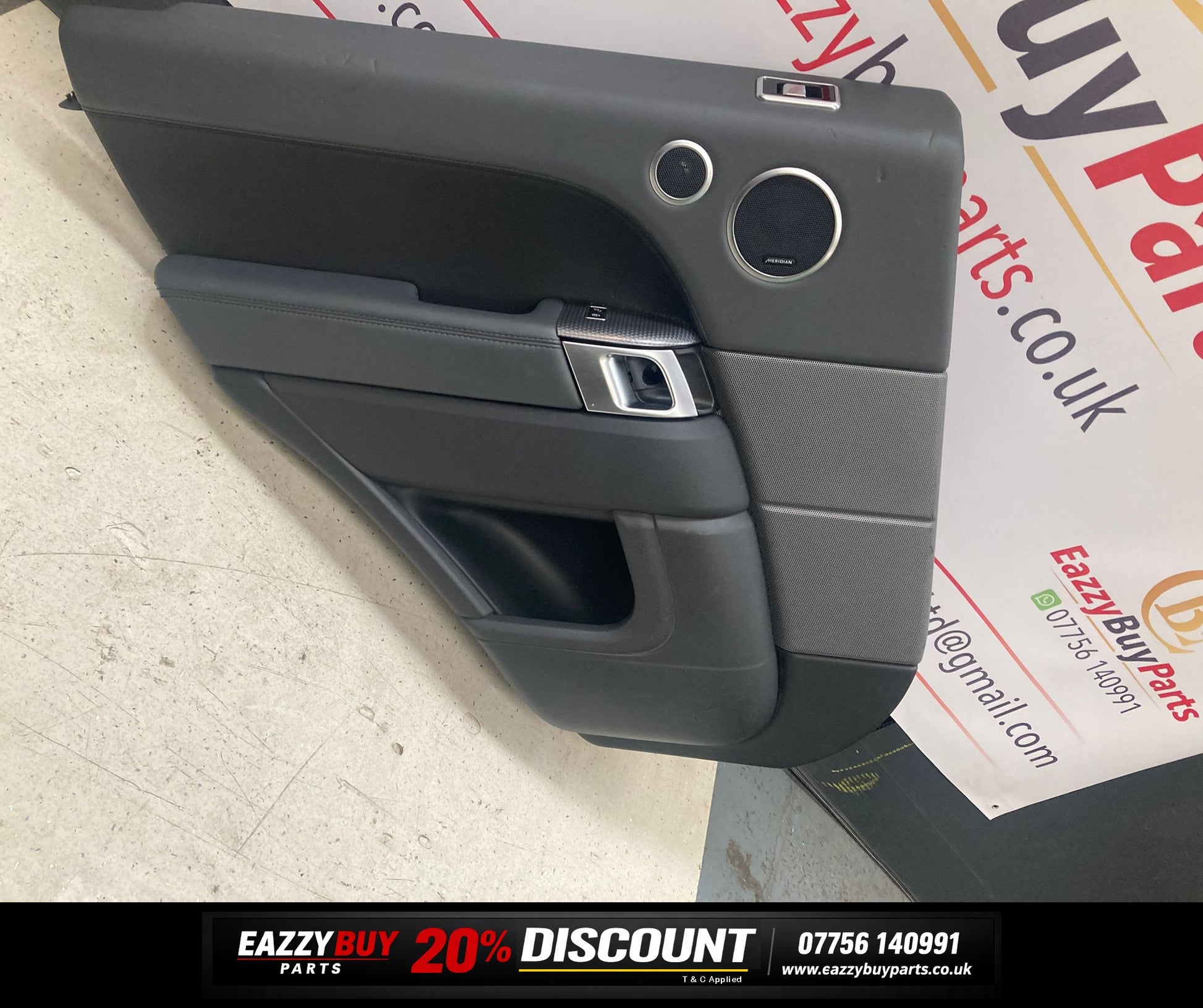 Range Rover Sport L494 Passenger Side 13-22 Rear Left Door Card Panel DK6