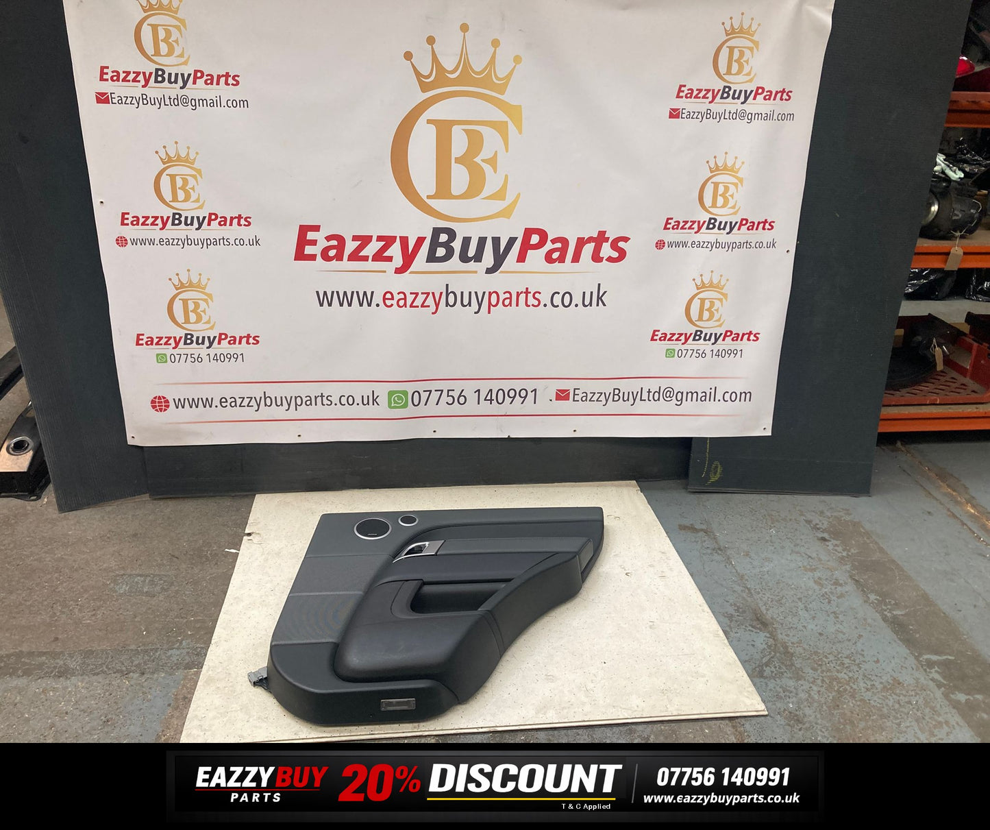 Range Rover Sport L494 Driver Side 13-22 Rear Right Door Card Panel