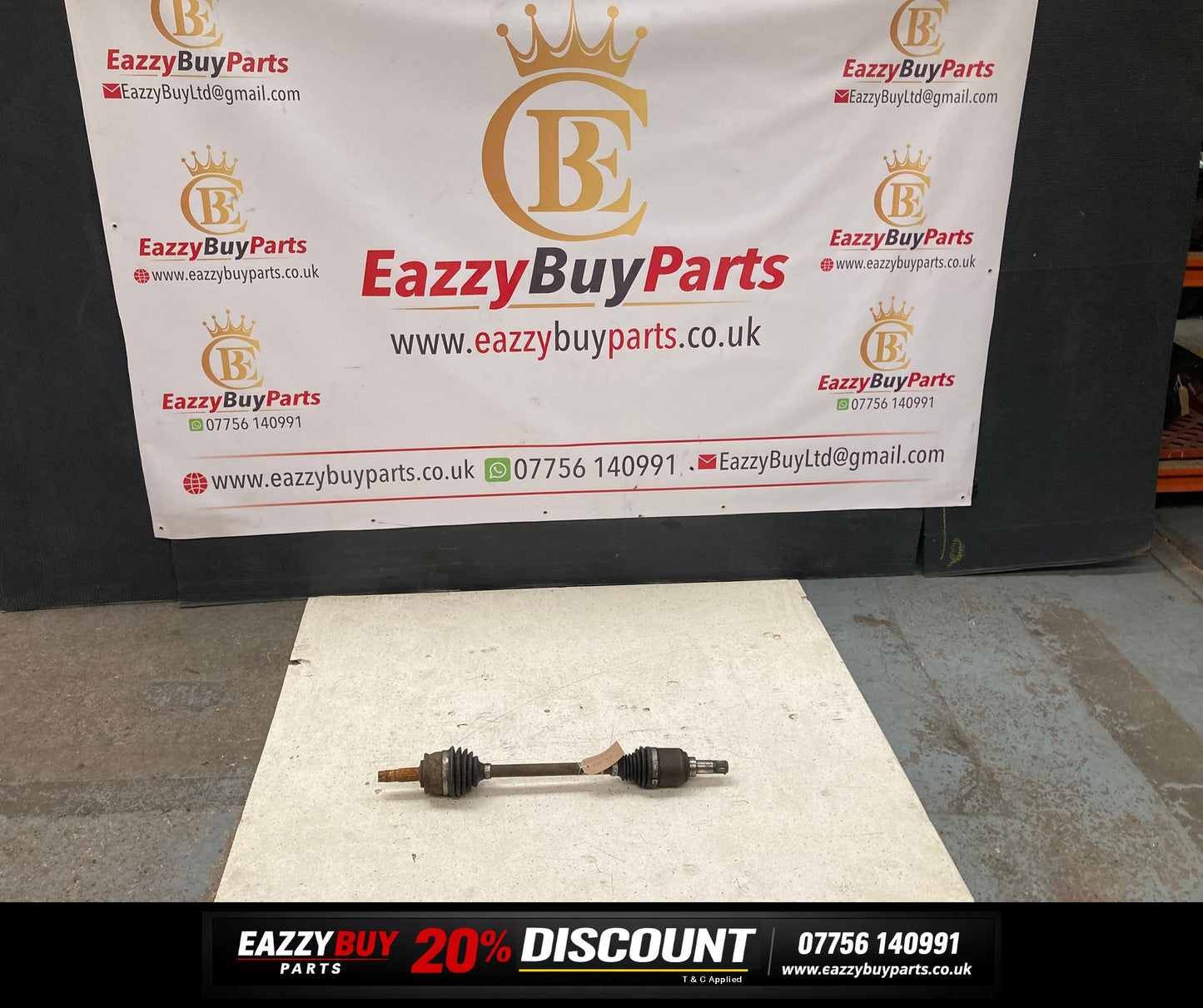 FIAT 500 MK1 2007-24 Driveshaft 00519554810