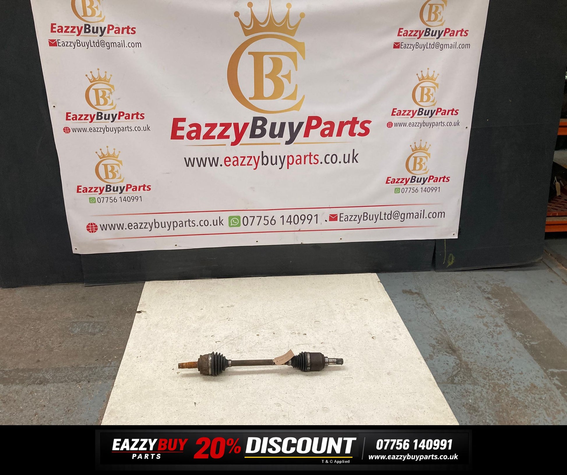 FIAT 500 MK1 2007-24 Driveshaft 00519554810