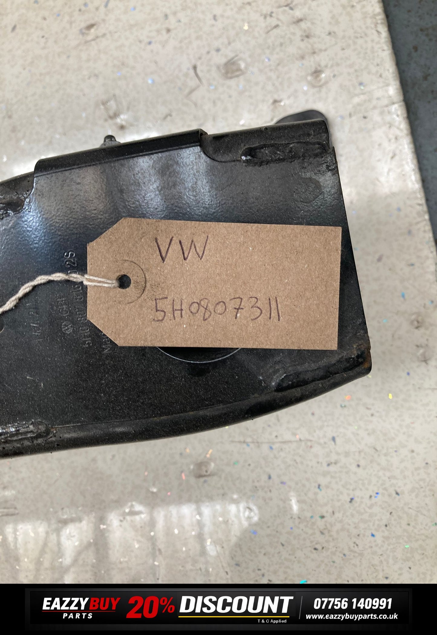 Volkswagen Golf MK8 R-Line 2019-2025 Rear Bumper Reinforcement 5h0807311