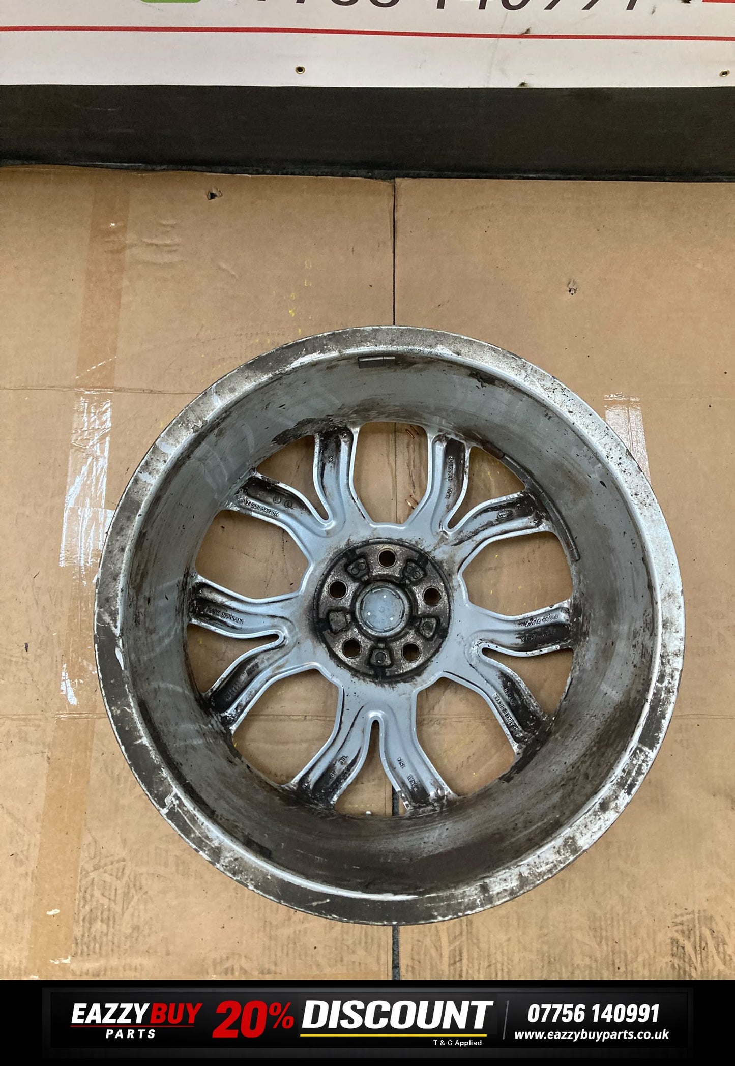Land Rover Discovery Sport L550 2014-20 ET45 8J 19" Alloy Wheel fk7m1007la