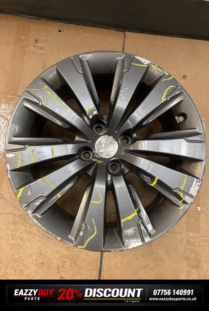 PEUGEOT 3008 I 09  7.5J 17" Wheel NO TYRE 9802462377