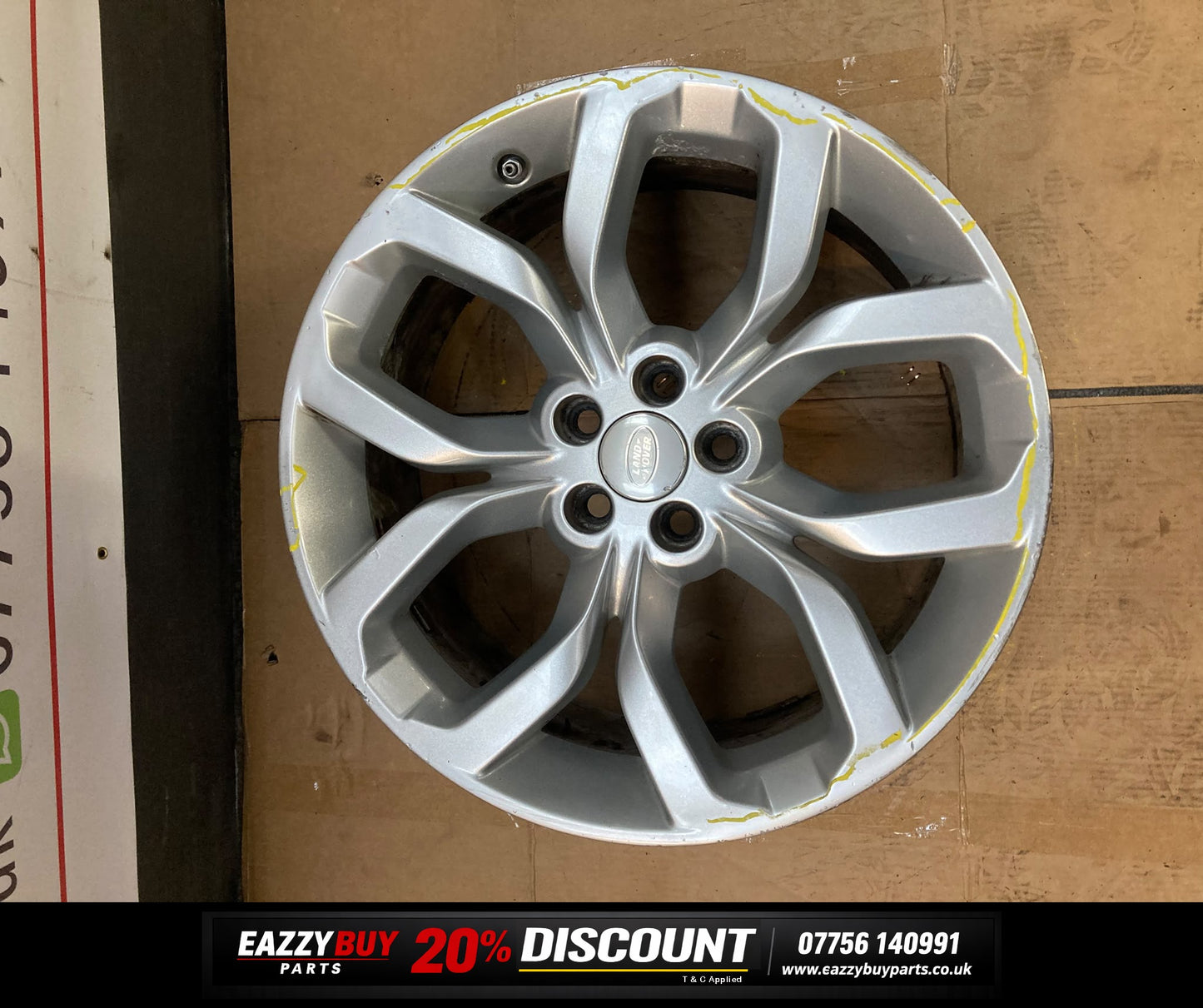 Land Rover Discovery Sport L550 14-20 8J 19" Alloy Wheel NO TYRE  FK7M1007LA