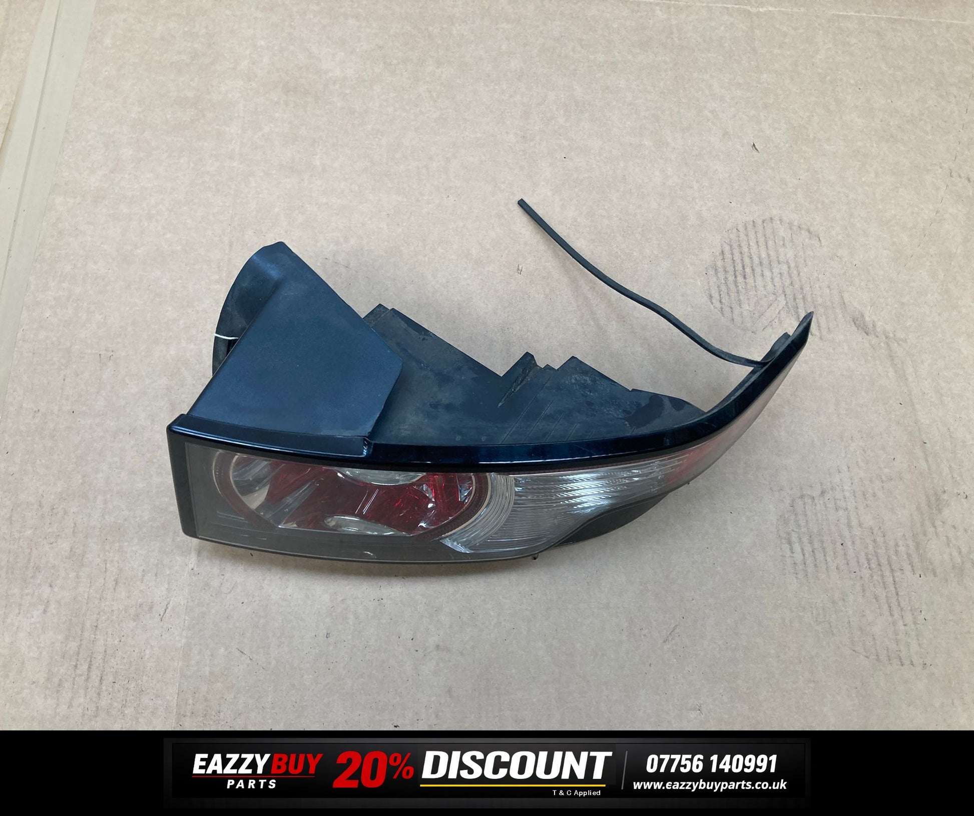 RANGE ROVER EVOQUE REAR TAIL LIGHT DRIVER SIDE L538 11-18