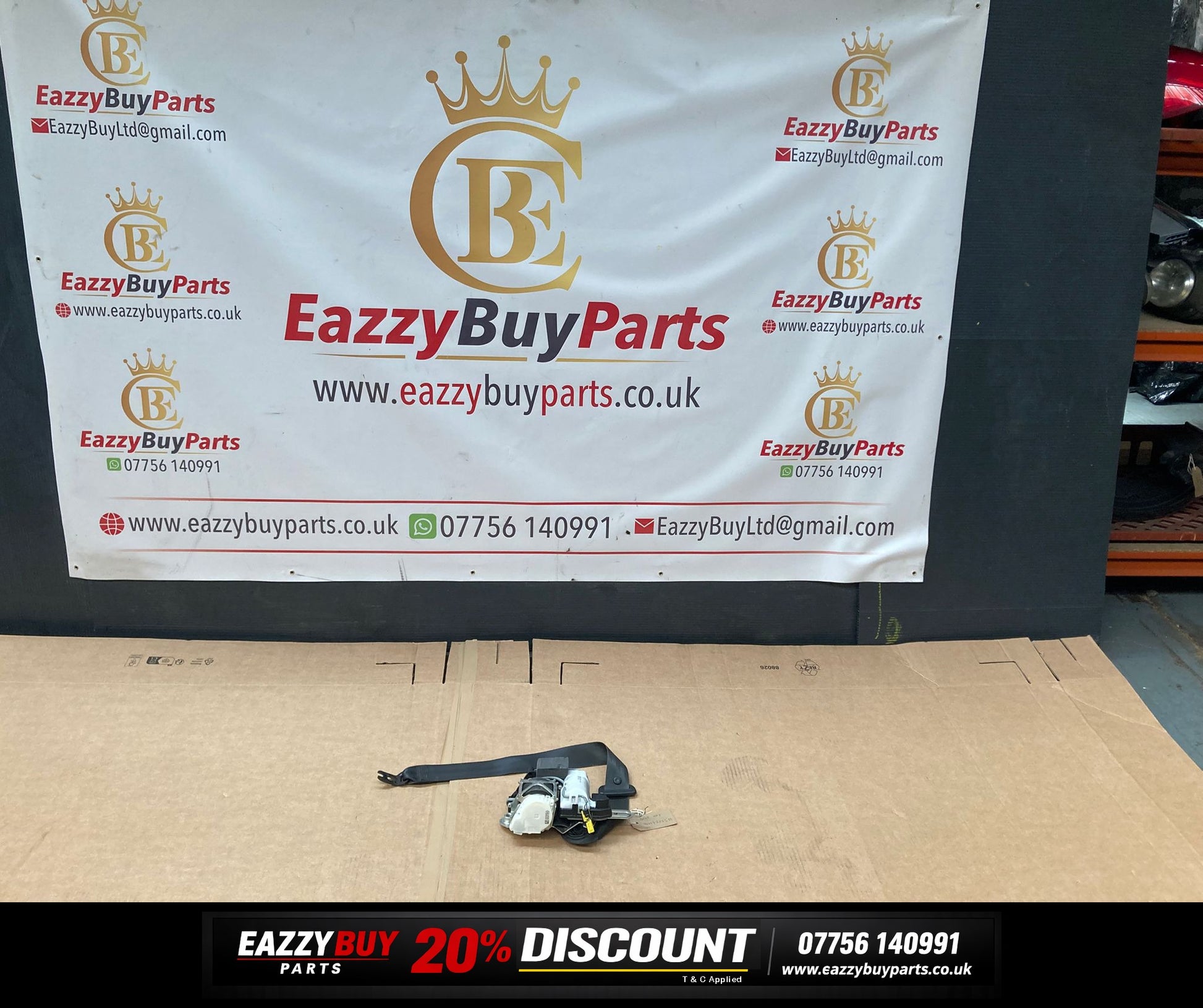 Volkswagen Golf MK7.5 12-17 Seat Belt Driver Front 34172625B
