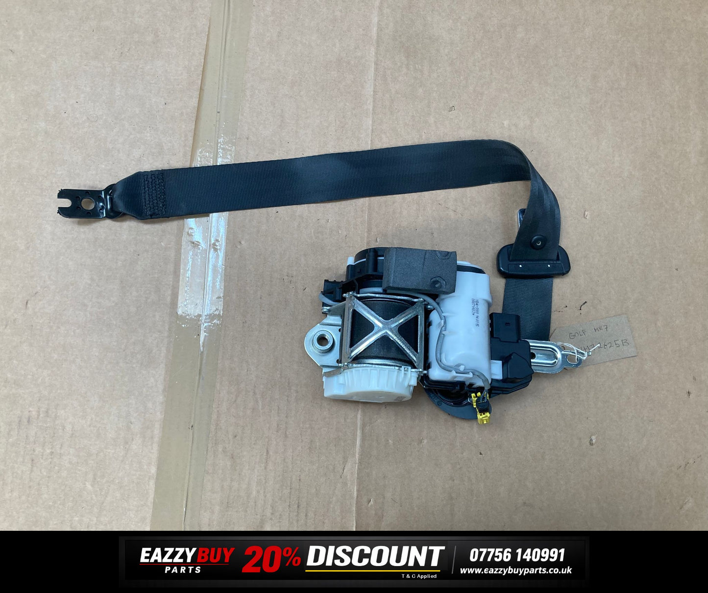 Volkswagen Golf MK7.5 12-17 Seat Belt Driver Front 34172625B