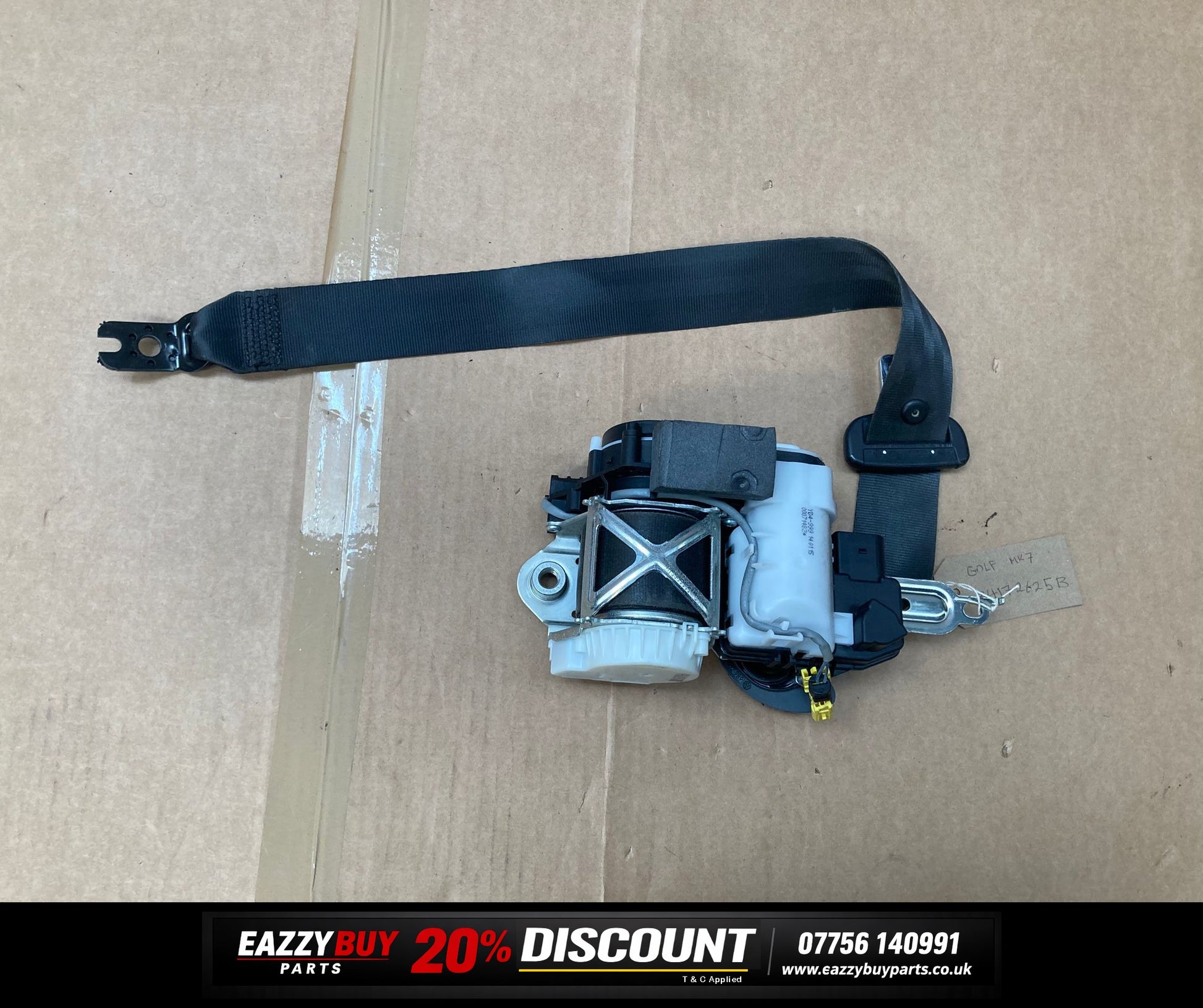 Volkswagen Golf MK7.5 12-17 Seat Belt Driver Front 34172625B