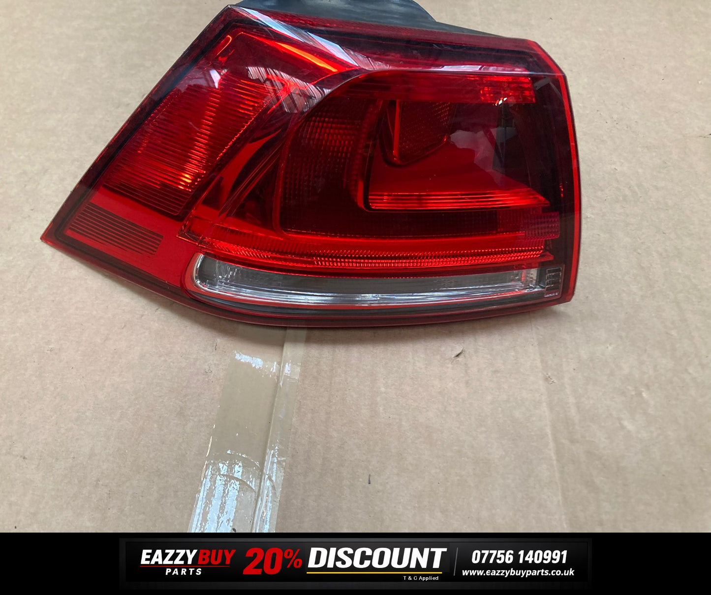 Volkswagen Golf MK7 Passenger Side Rear 13-19 Rear Outer Tail Light 5G094509