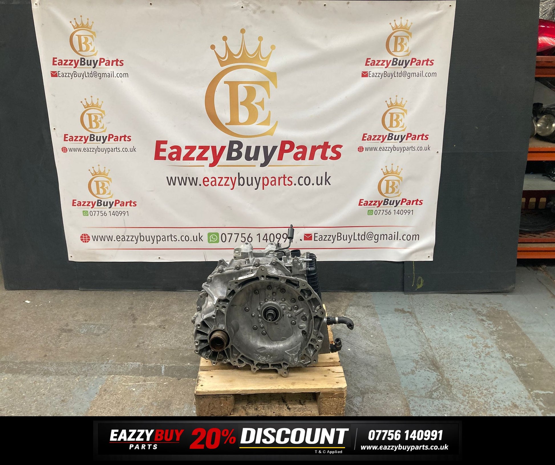 Range Rover Evoque Gearbox 2.0 Diesel 9 Speed Automatic 132KW HJ32-7000-HC