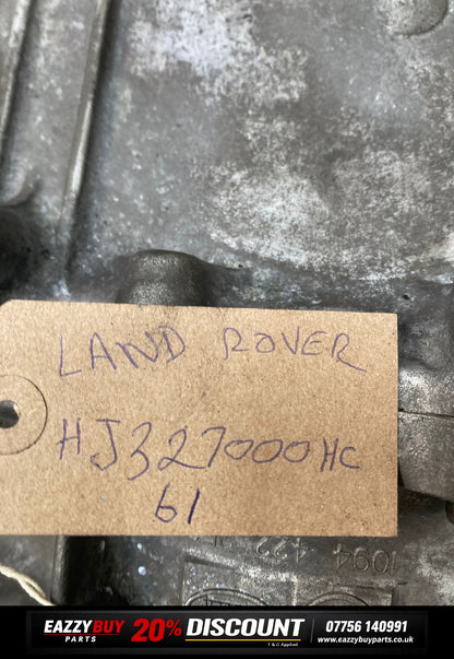 Range Rover Evoque Gearbox 2.0 Diesel 9 Speed Automatic 132KW HJ32-7000-HC