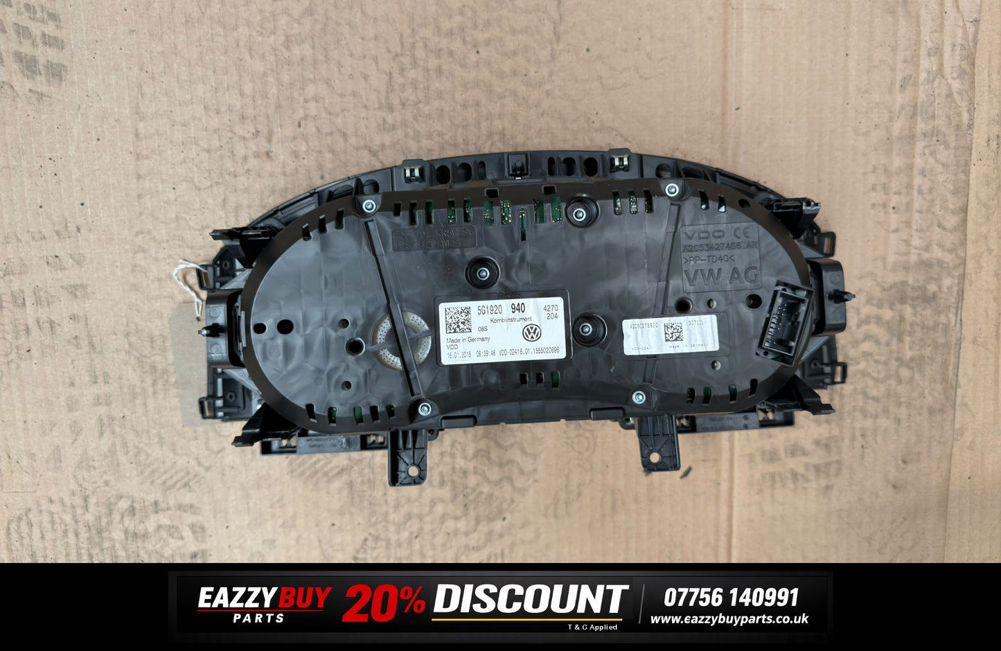 Volkswagen Golf MK7.5 16-20 Instrument Cluster 5g1920940