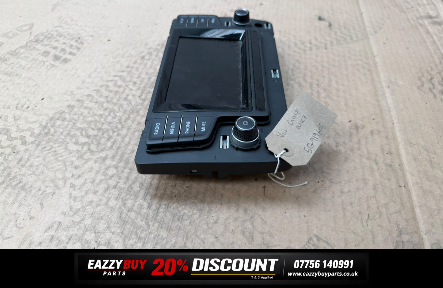 Volkswagen Polo MK6 17-21 Sat Nav Display Screen 5g919605