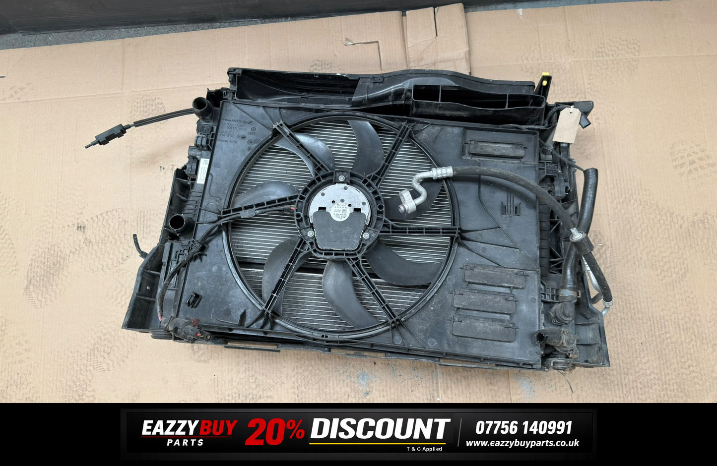 Audi Q2 S Line 16-24 Water Coolant Radiator 5q0121251eb