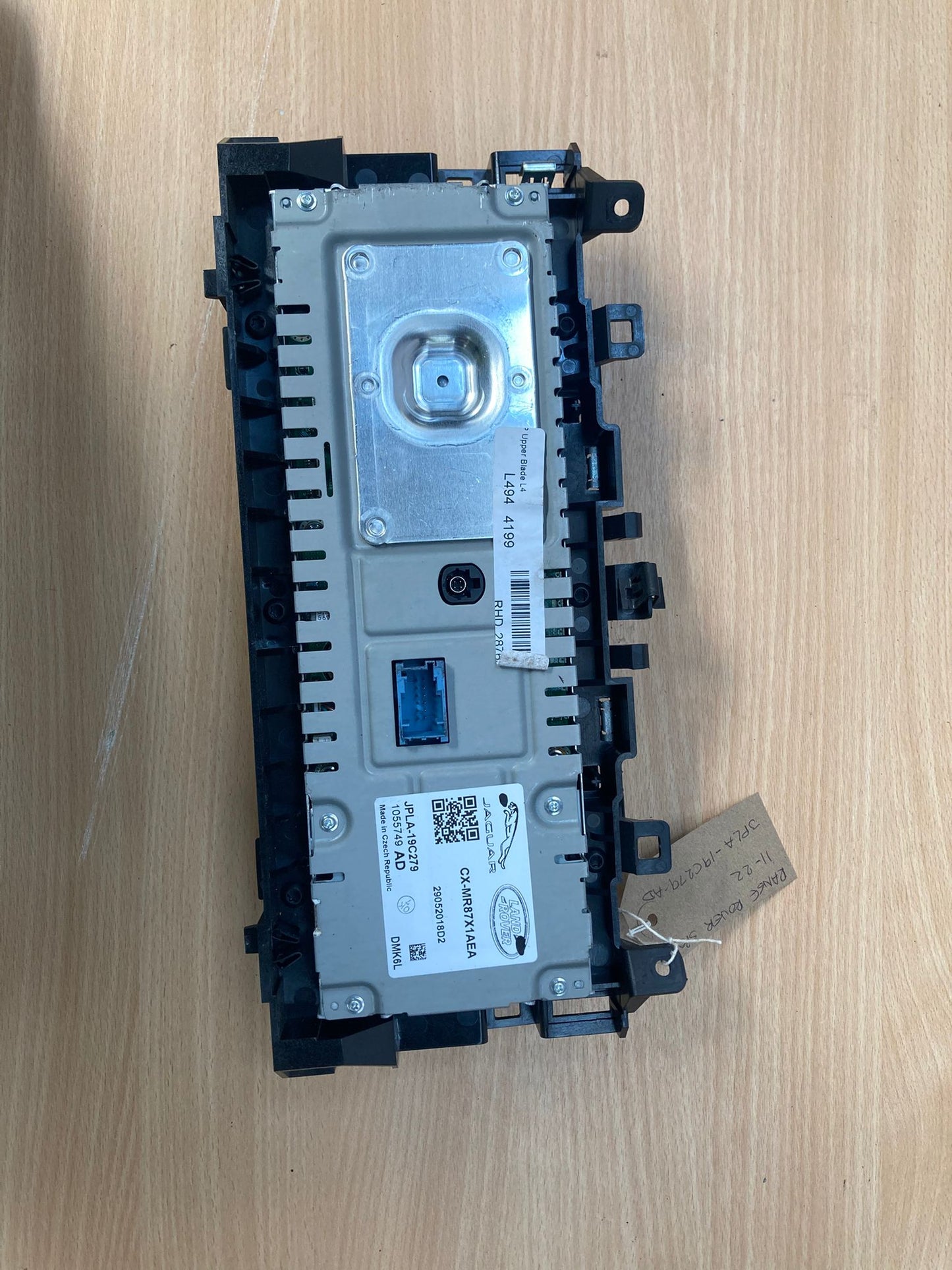 Range Rover Range Rover L405 Facelift 18-21 Navigation Monitor JPLA19C279AD