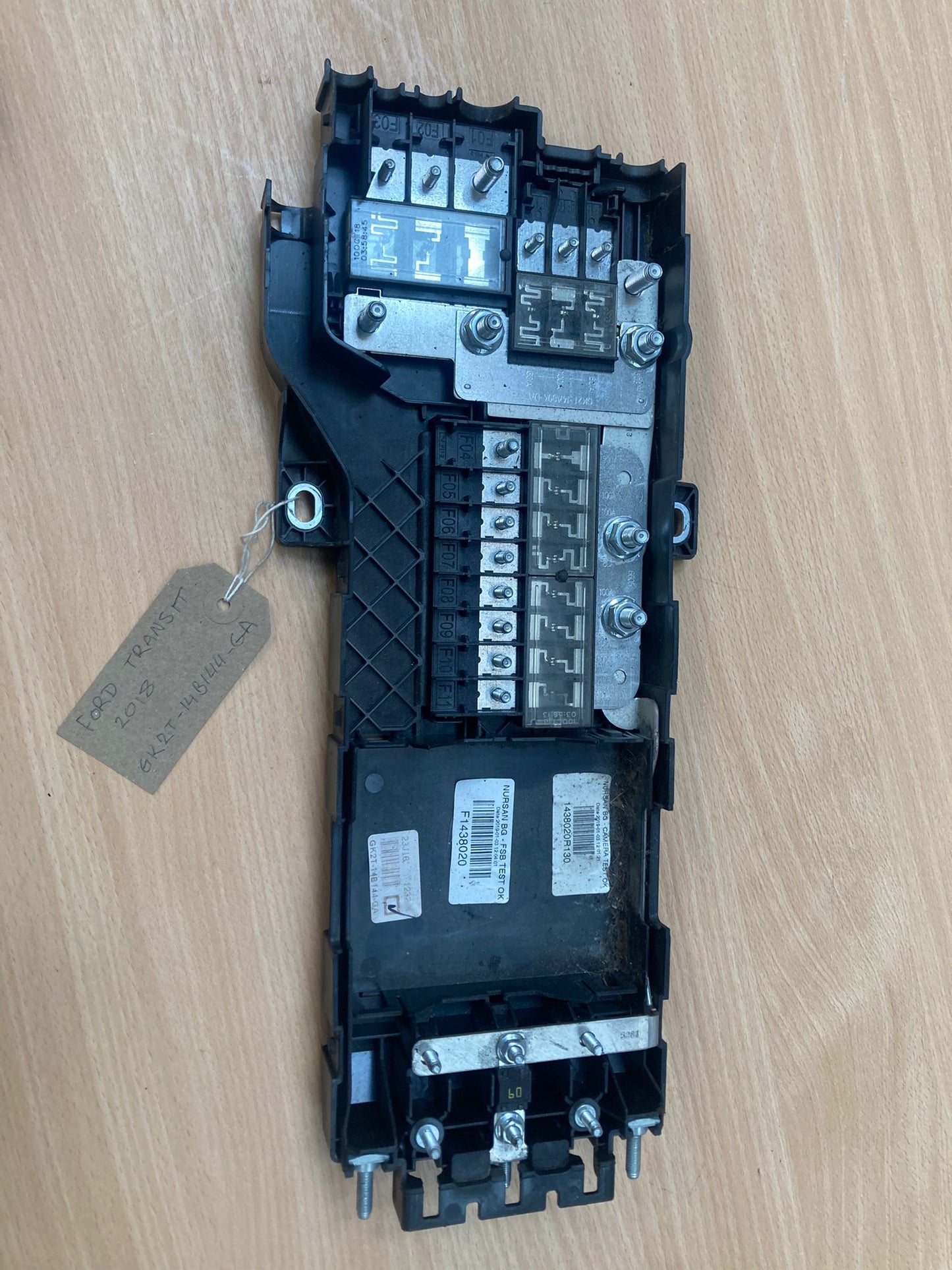 FORD TRANSIT MK8 2014-2019 Fuse Box gk2t14b144ga