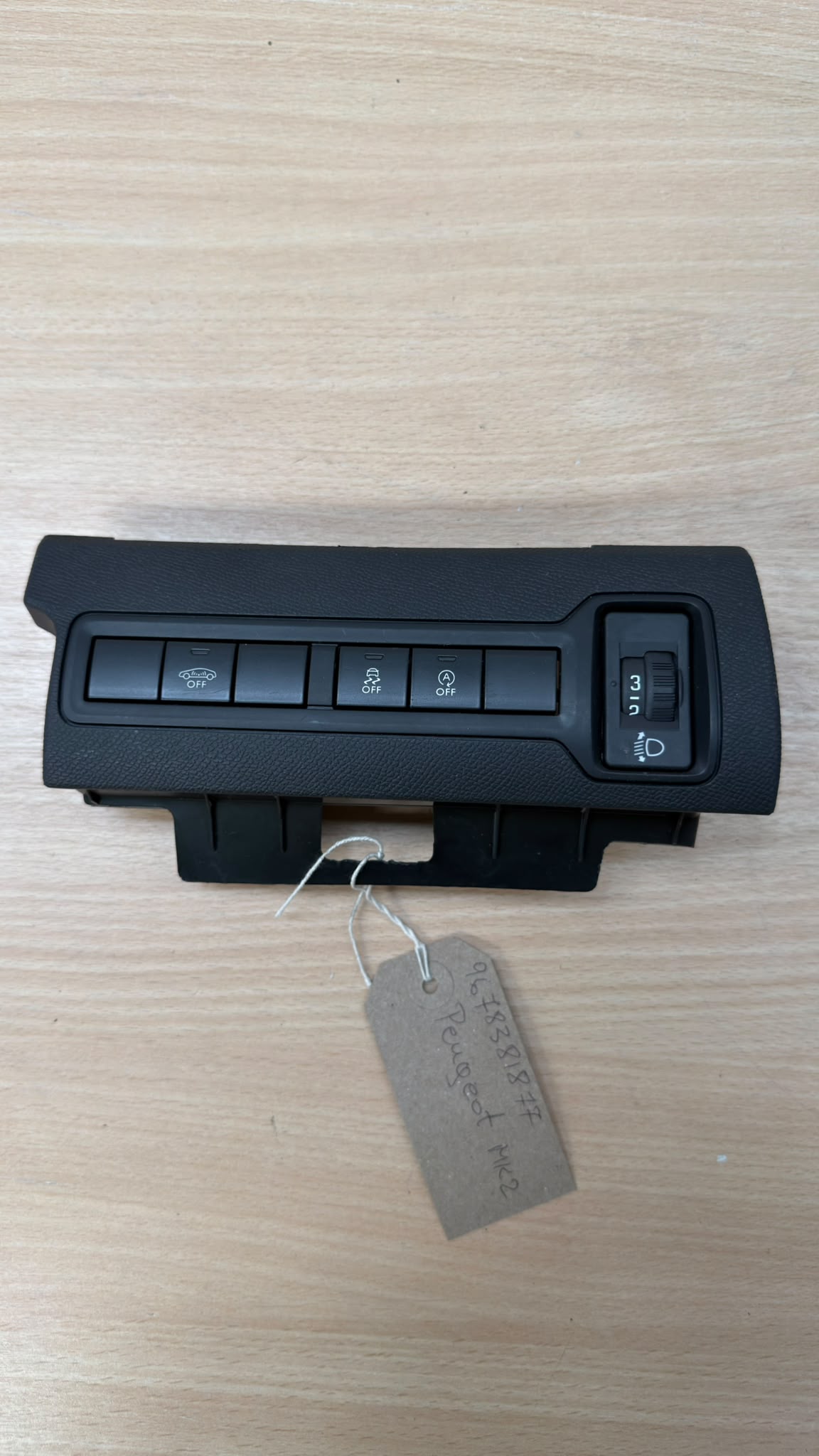 Peugeot 308 MK2 13-20 Headlight Switch 9678381877