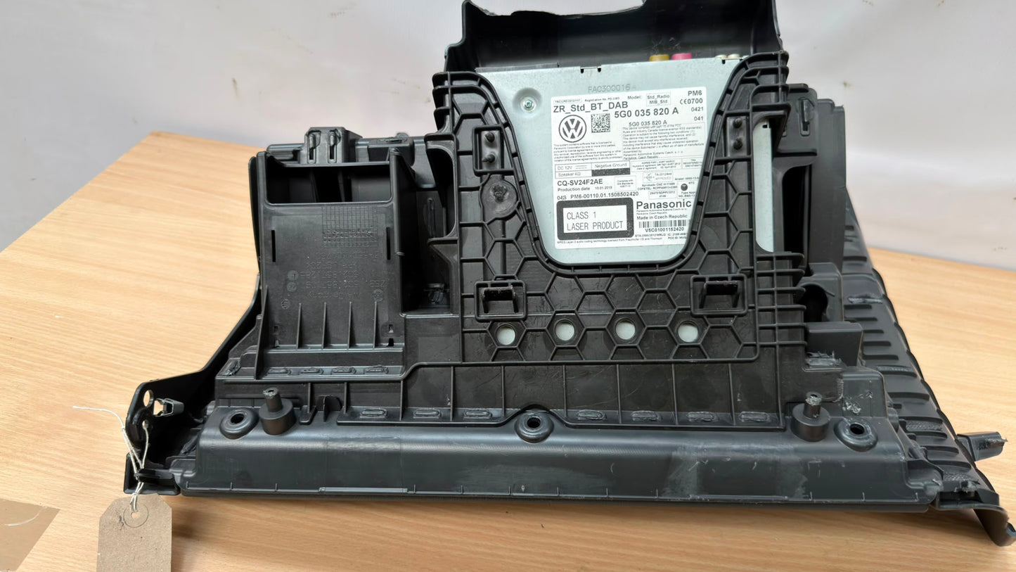 Volkswagen Golf MK7.5 13-18 Glove Box Storage Compartment 5g2857097af