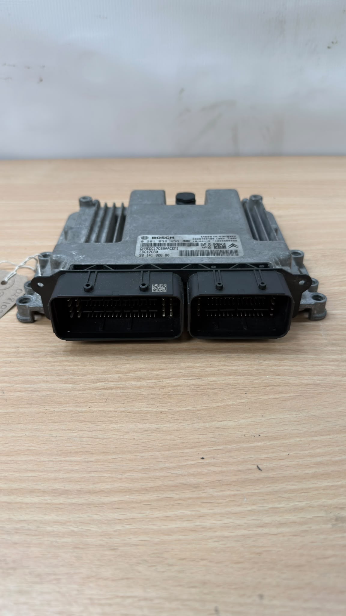 CITROEN DISPATCH MK3 2016-2024 ENGINE ECU 1.6 DIESEL 0281032456