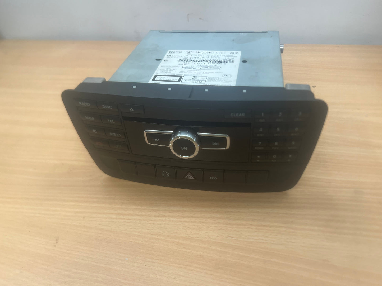Mercedes B-Class W246 2011-2019 Sat Nav CD Unit A2469000112