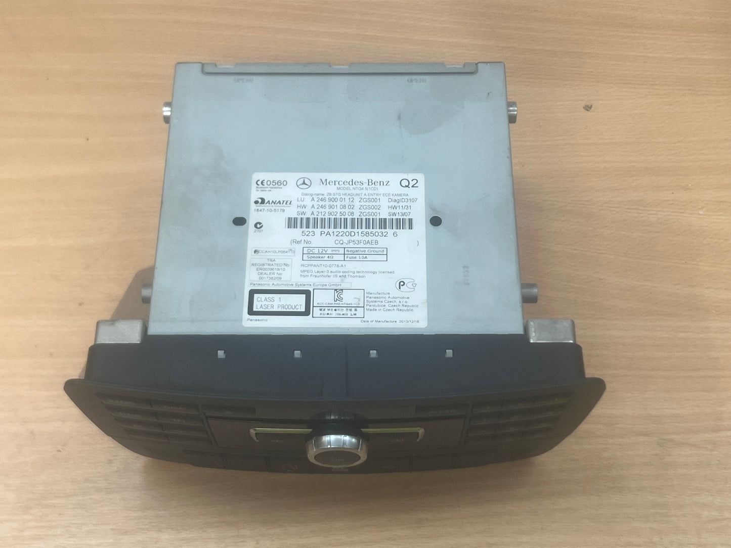 Mercedes B-Class W246 2011-2019 Sat Nav CD Unit A2469000112