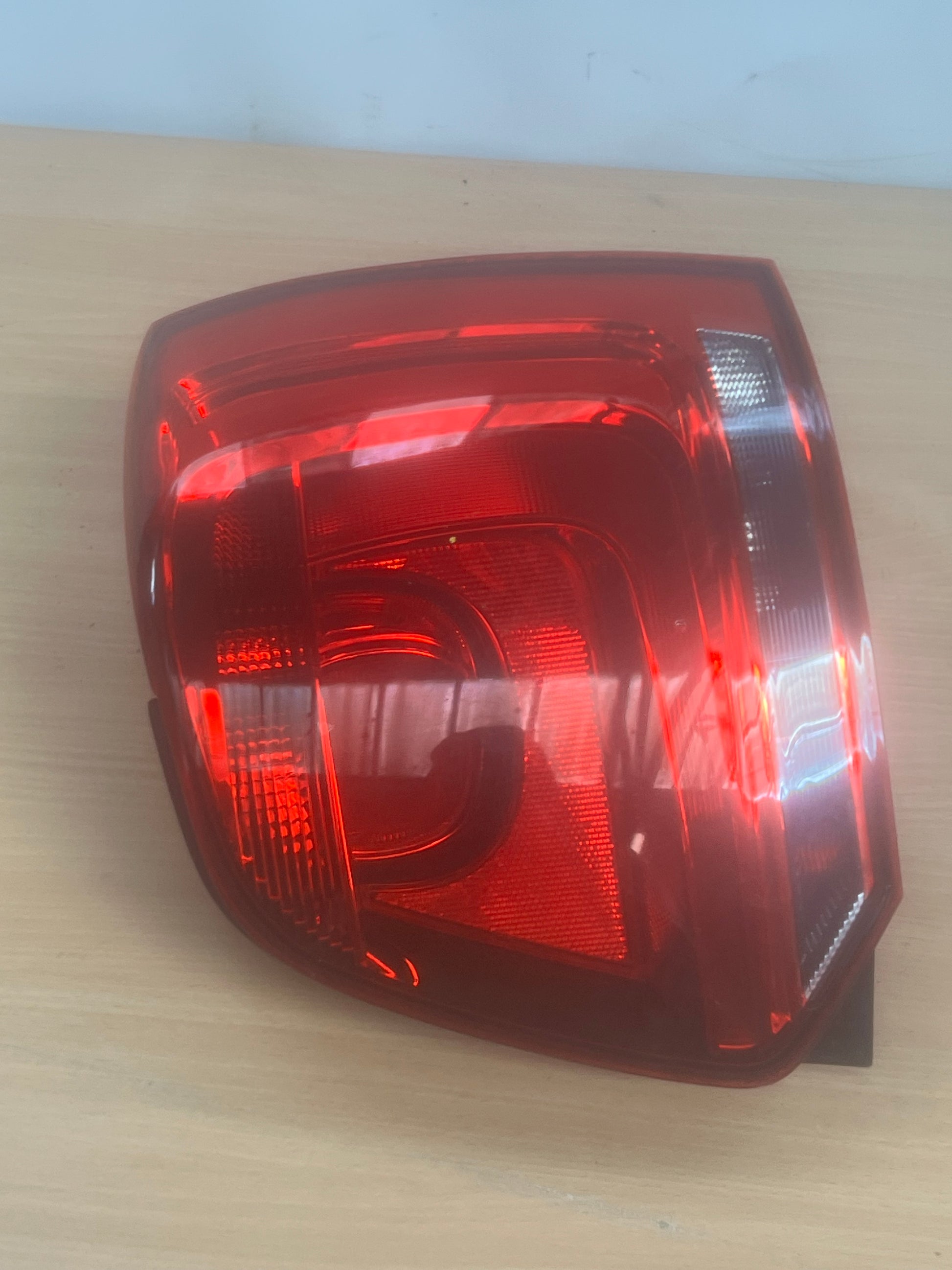 Volkswagen Polo 6R Driver Side Rear 2009-2014 Right Rear Tail Light 6R0945258B