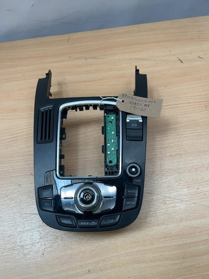 Audi A4 MK4 S Line 2010 Center Console Trim with Switches 8T09196