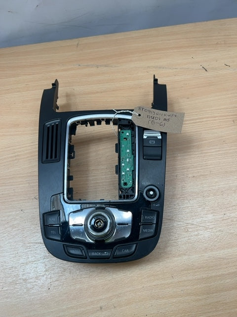 Audi A4 MK4 S Line 2010 Center Console Trim with Switches 8T09196