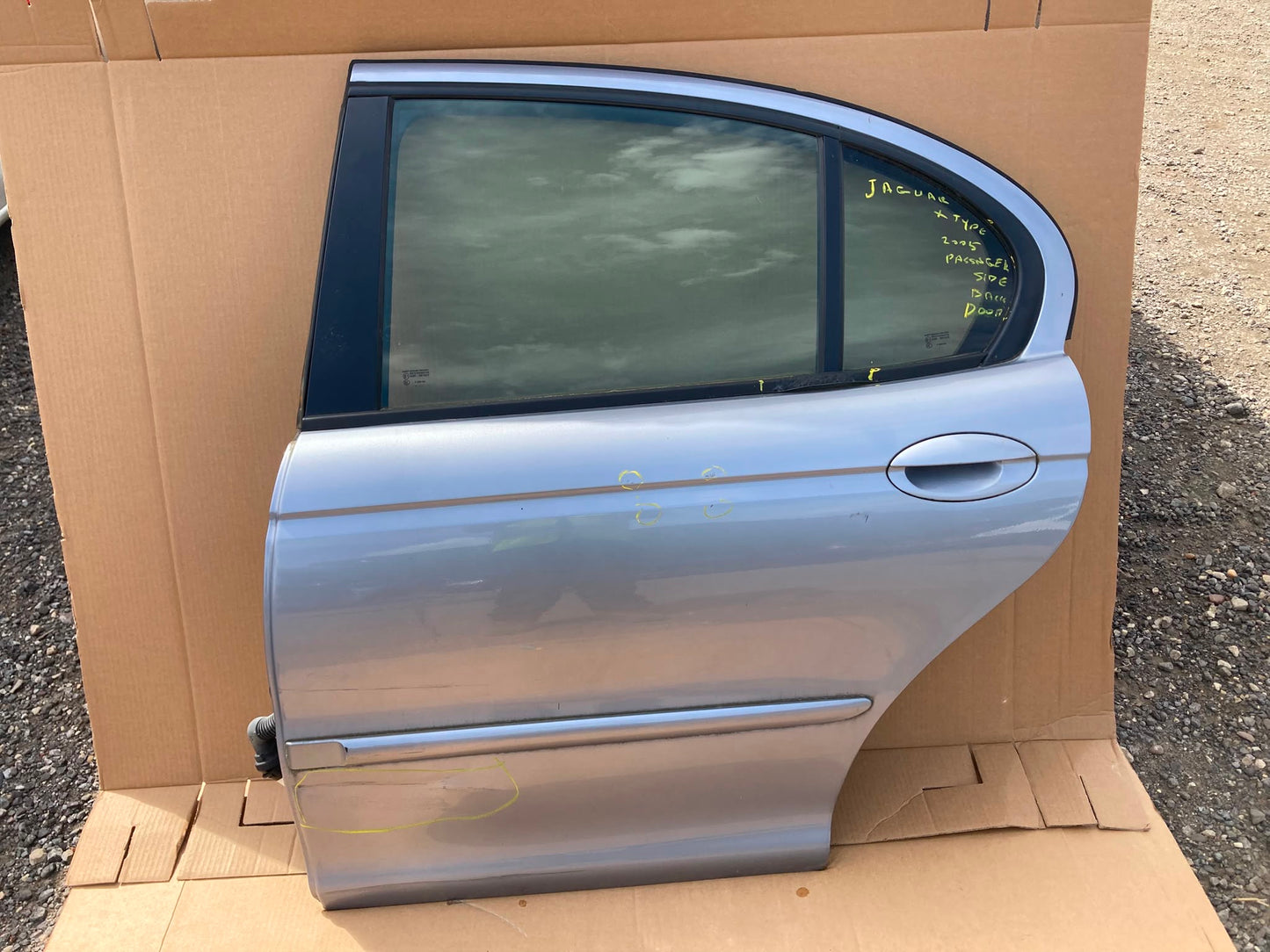 JAGUAR X TYPE 2005 PASSENGER SIDE REAR DOOR SALOON
