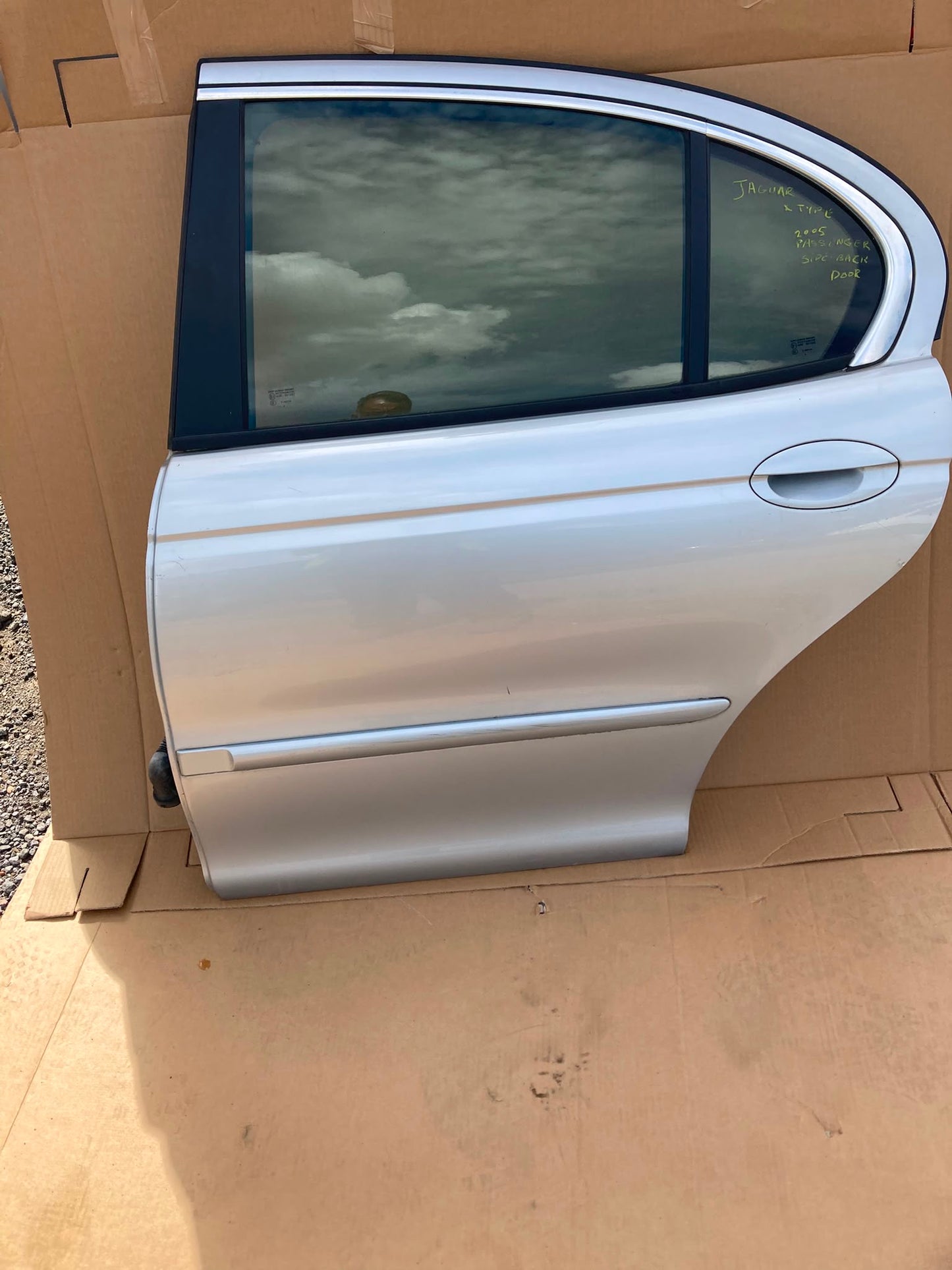 JAGUAR X TYPE 2005 PASSENGER SIDE REAR DOOR SALOON