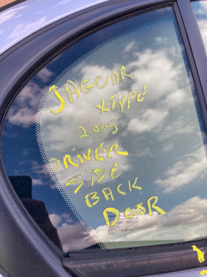 Jaguar X TYPE 2005 DRIVER SIDE BACK REAR DOOR SALOON