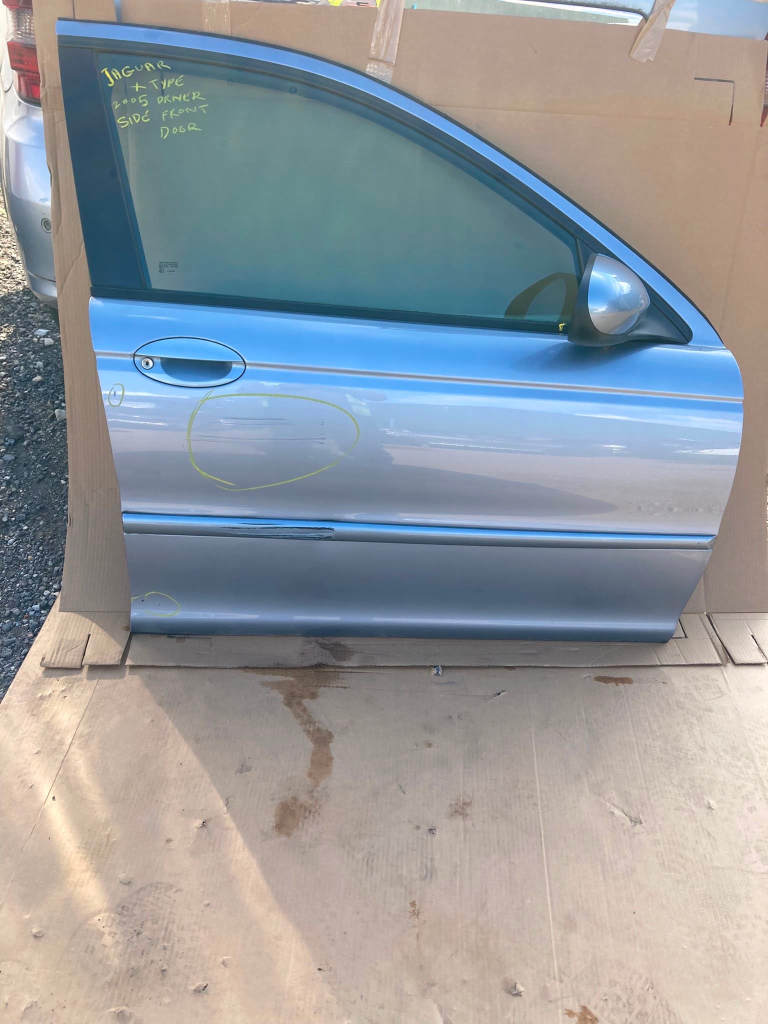 JAGUAR X TYPE 2005 RIGHT DRIVER SIDE FRONT DOOR SALOON