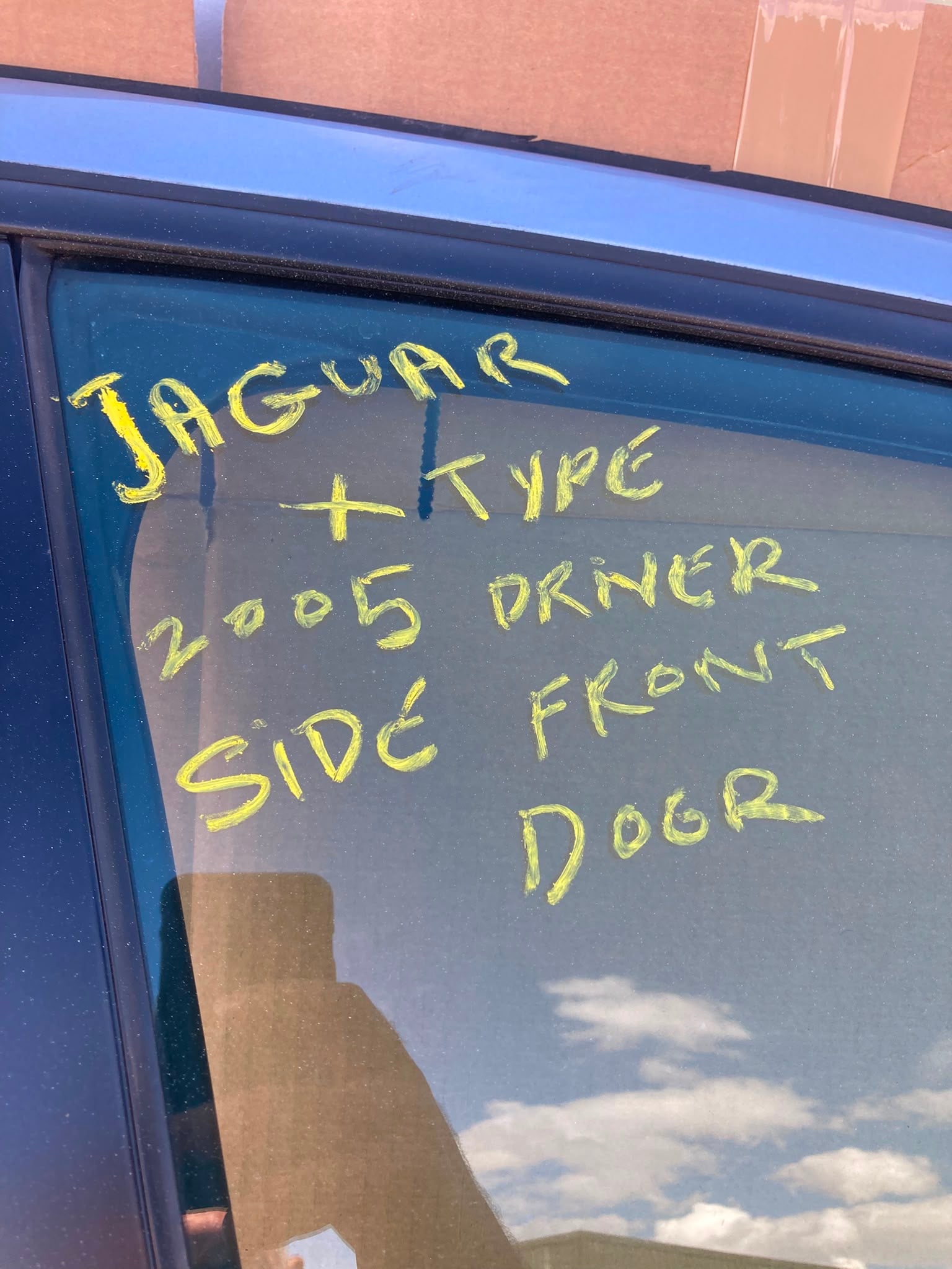 JAGUAR X TYPE 2005 RIGHT DRIVER SIDE FRONT DOOR SALOON