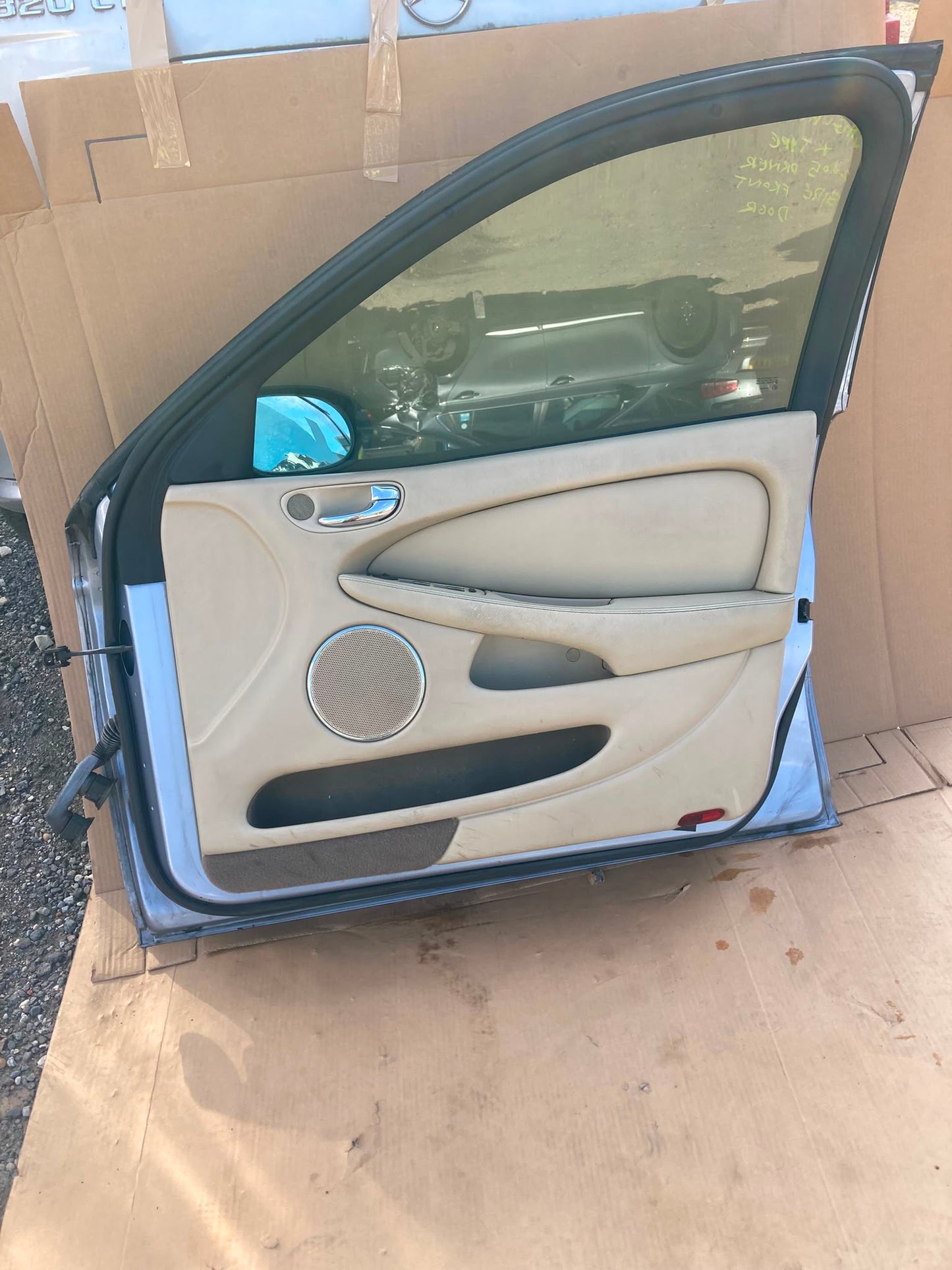 JAGUAR X TYPE 2005 RIGHT DRIVER SIDE FRONT DOOR SALOON