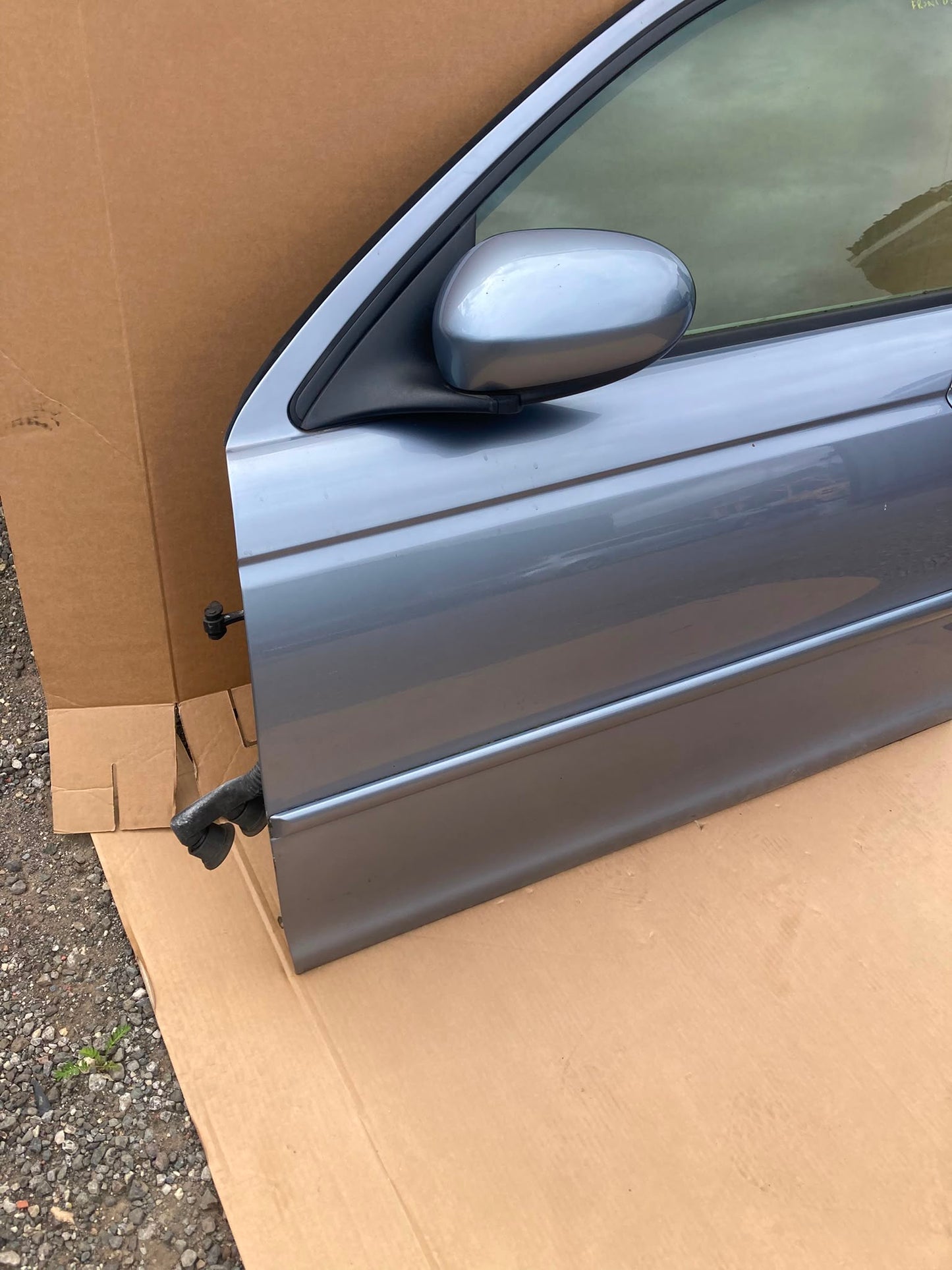 JAGUAR X TYPE 2005 LEFT PASSENGER SIDE FRONT DOOR SALOON