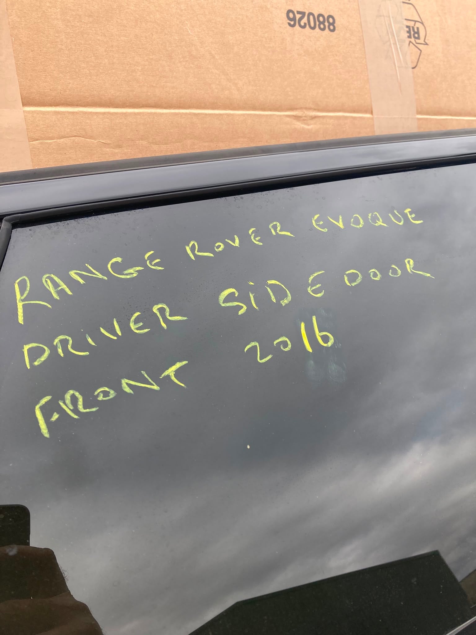 RANGE ROVER EVOQUE L538 5 DOOR D/S REAR DOOR 2016