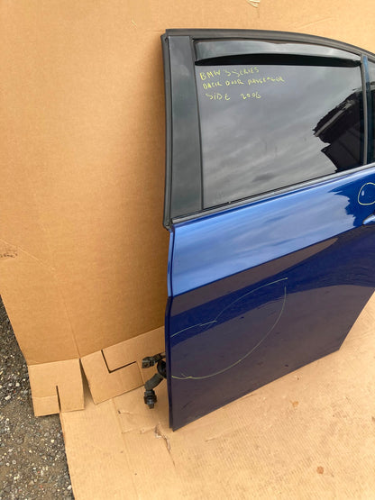 BMW 320D SERIES SALOON PASSENGER REAR DOOR BLUE 2006