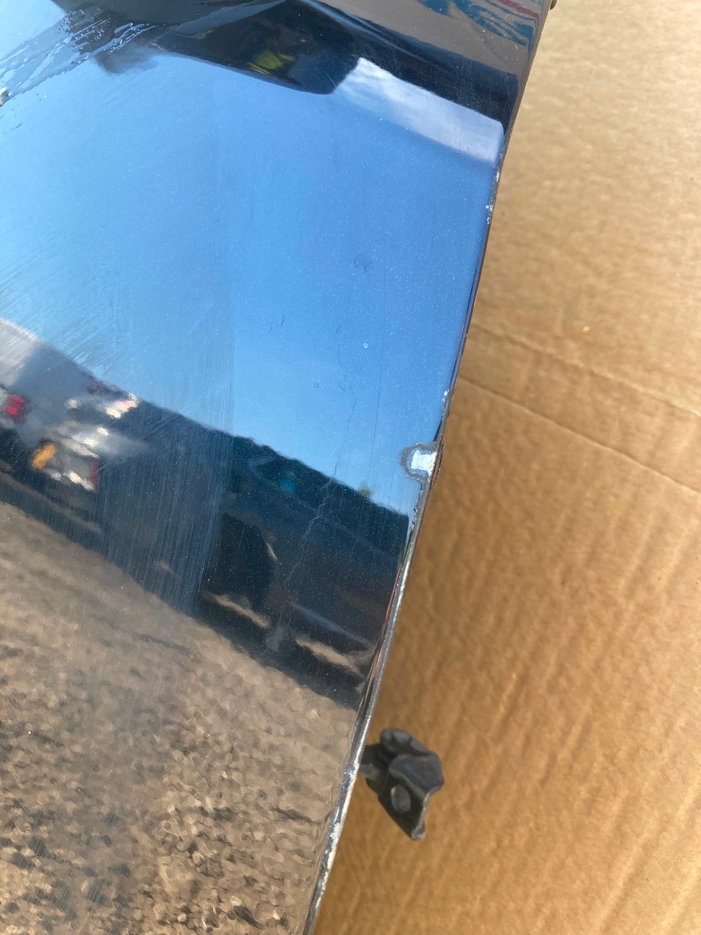 VAUXHALL CORSA DRIVER SIDE FRONT DOOR HATCHBACK 5 DOOR IN BLACK 2019