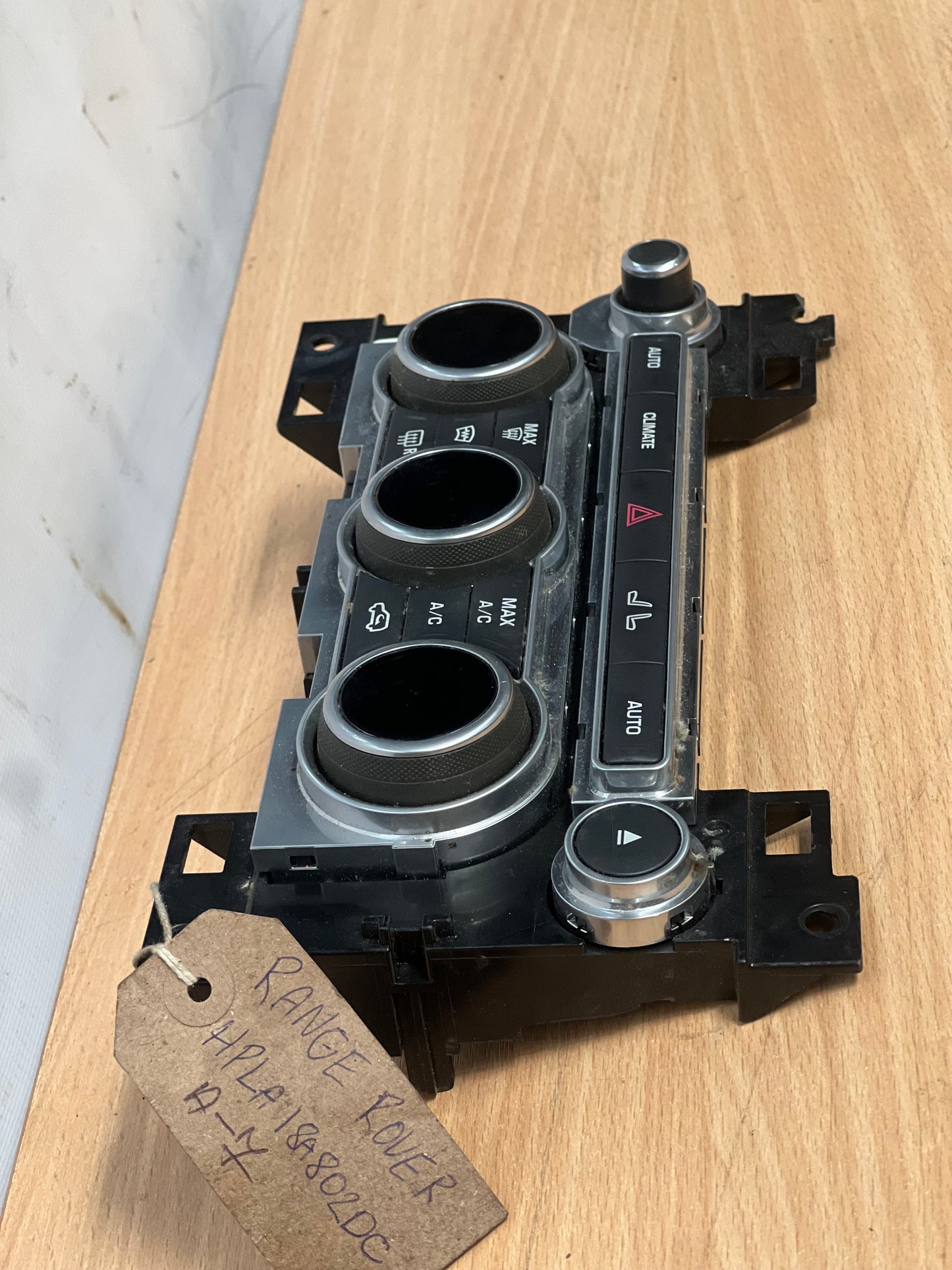 Range Rover Sport L494 2016-19 Climate Control Unit HPLA18A802DC